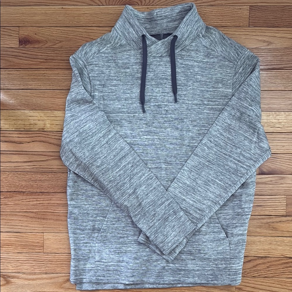 All in Motion Heather Gray Men's Turtleneck Sweater